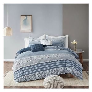 Urban Habitat Calum 4-Piece Twin/Twin XL Duvet Cover 100% Cotton Set in …